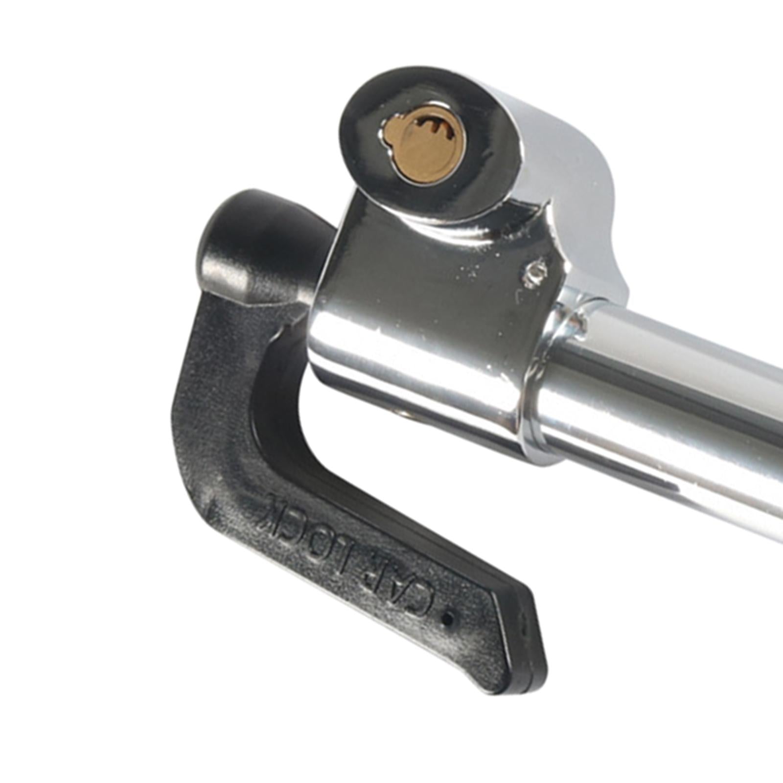 Steering Wheel Lock Telescopic Double Hook Pedal Lock for Van Car Truck