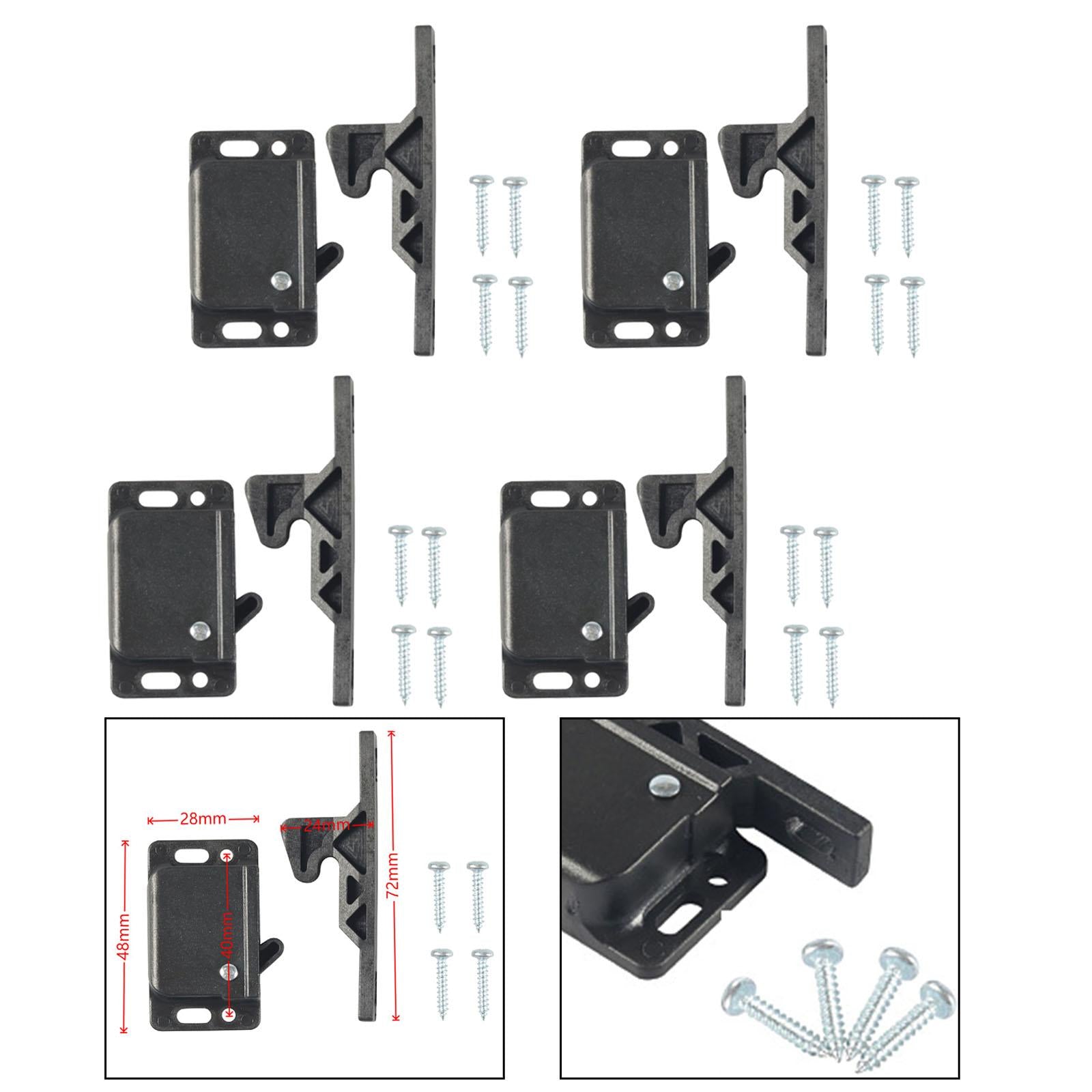 4Set Universal RV Drawer latches and Catches for Camper Motorhome Motor