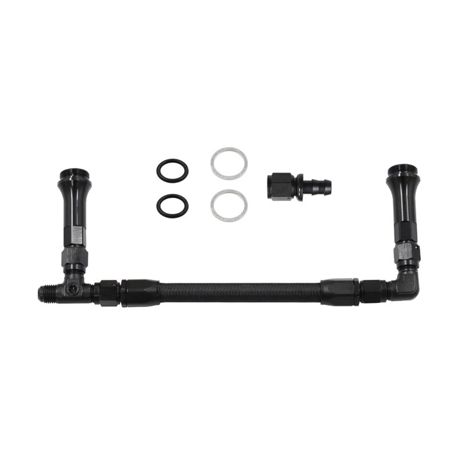 AN8 Dual feed Fuel Line Kits 4150 based Carburetor for Truck Auto Parts