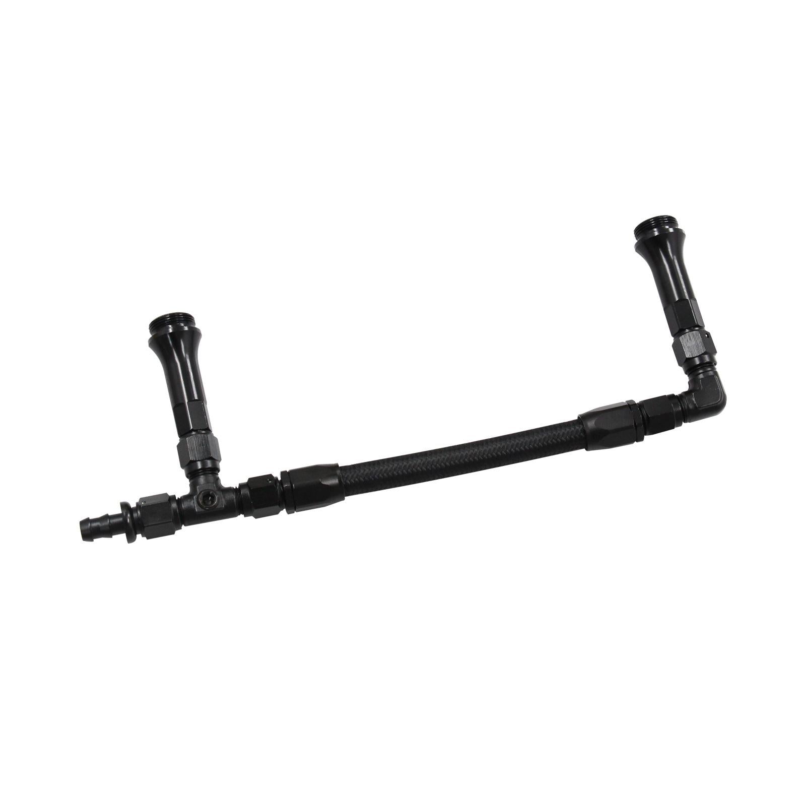 AN8 Dual feed Fuel Line Kits 4150 based Carburetor for Truck Auto Parts