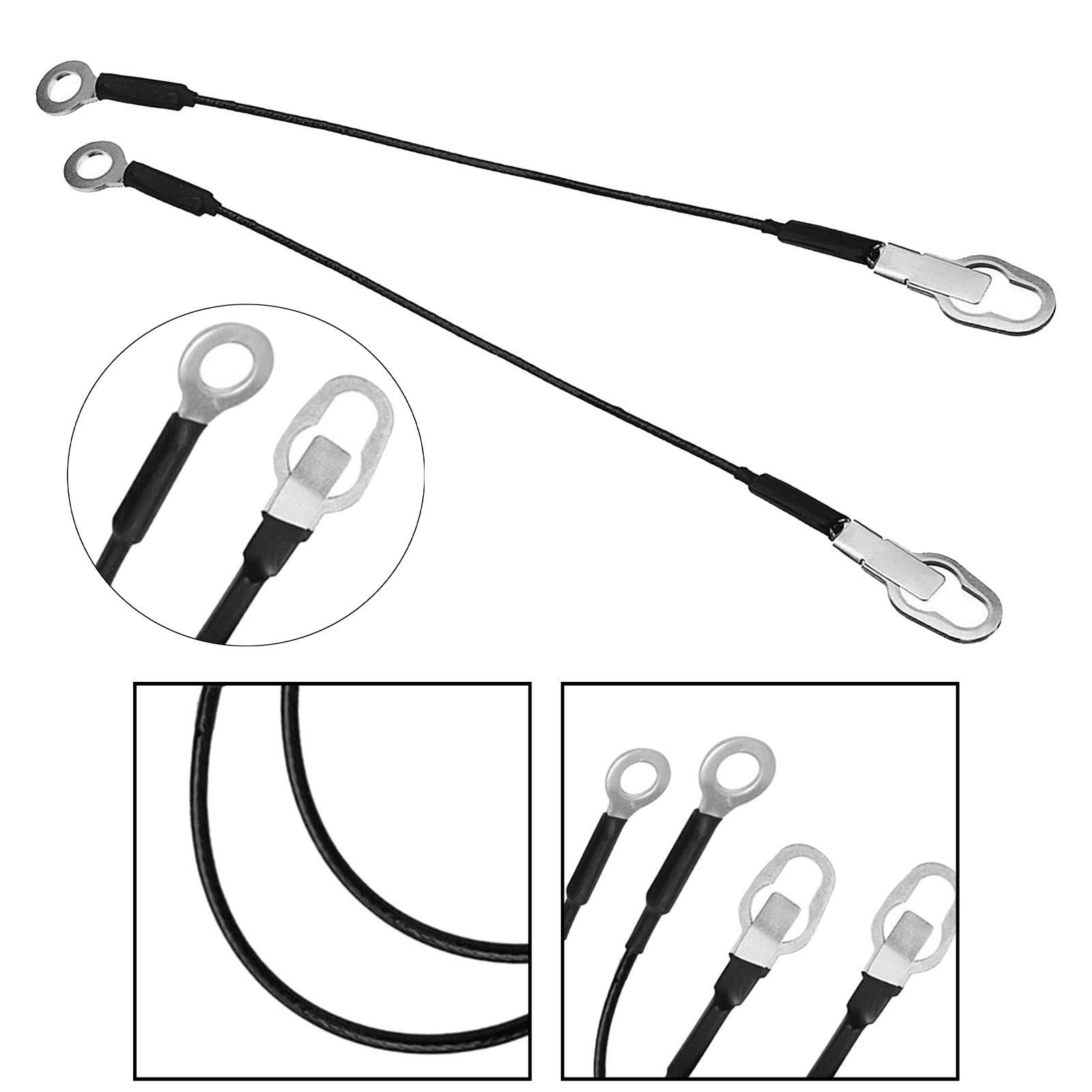 2Pcs Rear Tailgate Cables F37Z9943052A Left Right for Mazda B3000 B4000