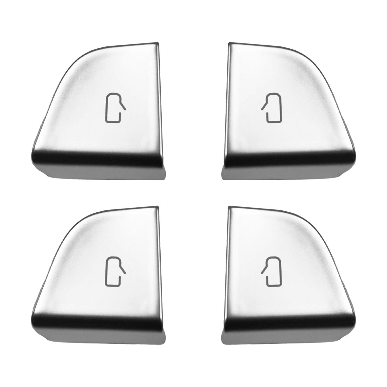 4 Pieces Door Opening Button Stickers Professional for Model 3 Accessories