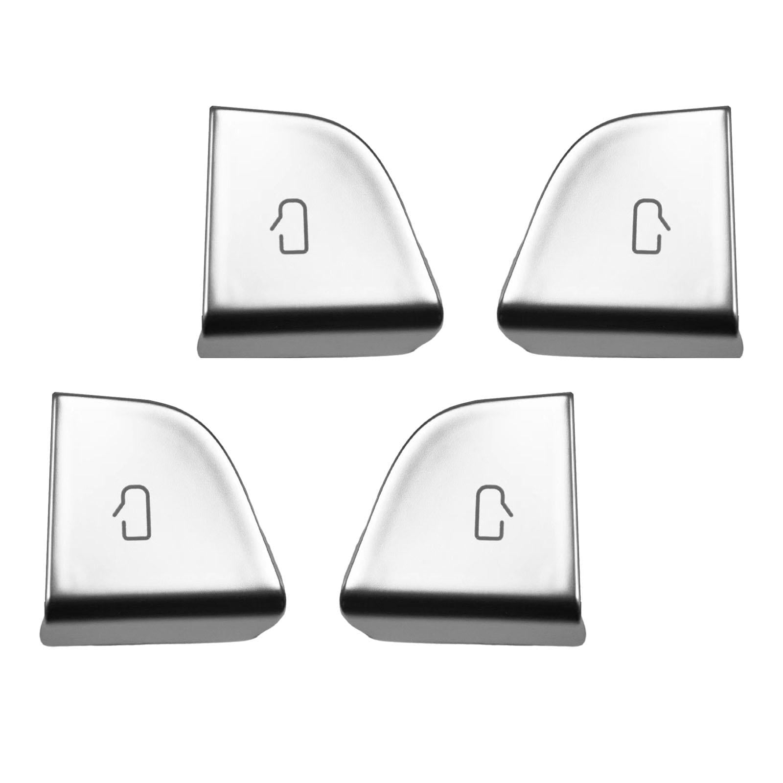 4 Pieces Door Opening Button Stickers Professional for Model 3 Accessories
