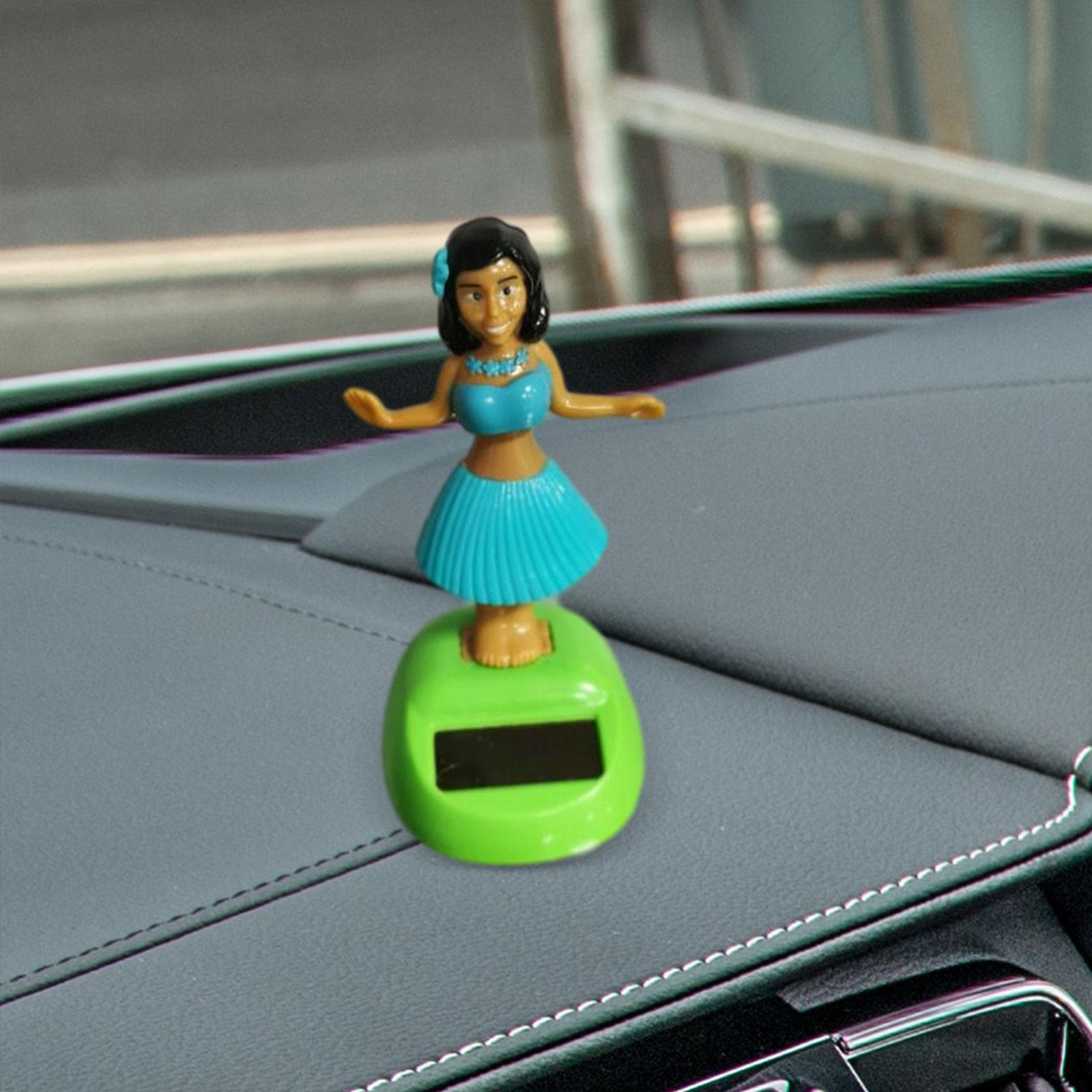 Car Ornament Toy Gift Car Dashboard Decoration for Bookshelves Bedrooms blue