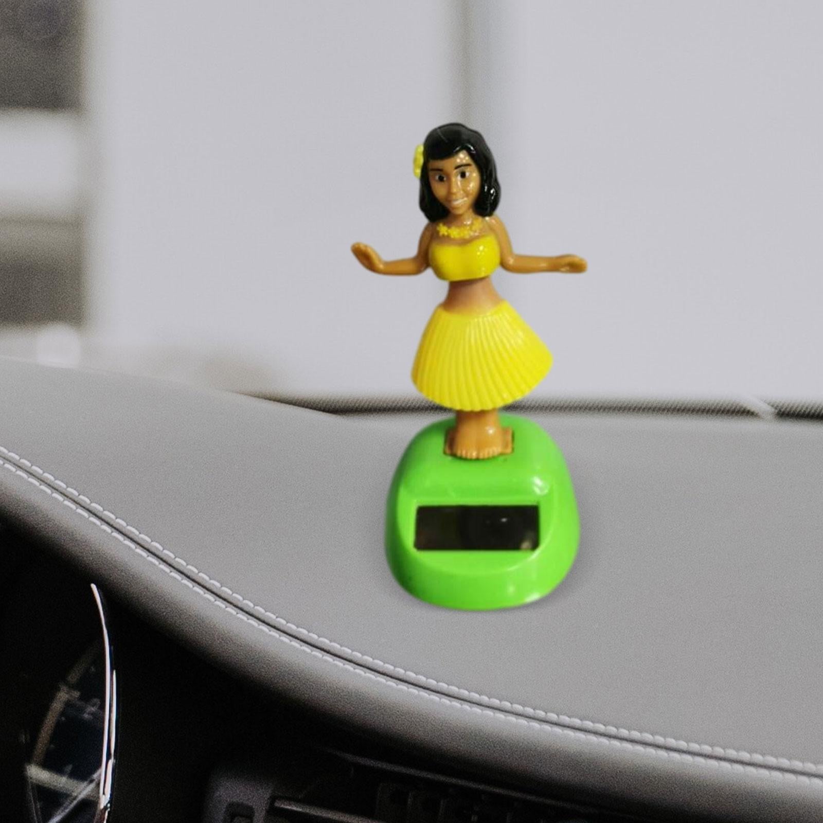 Car Ornament Toy Gift Car Dashboard Decoration for Bookshelves Bedrooms yellow