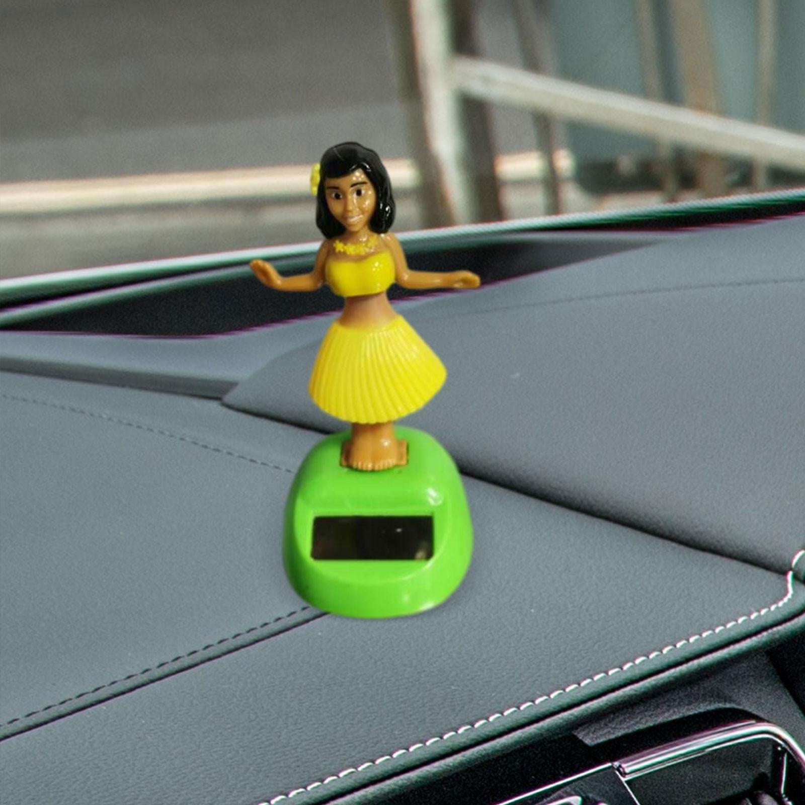 Car Ornament Toy Gift Car Dashboard Decoration for Bookshelves Bedrooms yellow