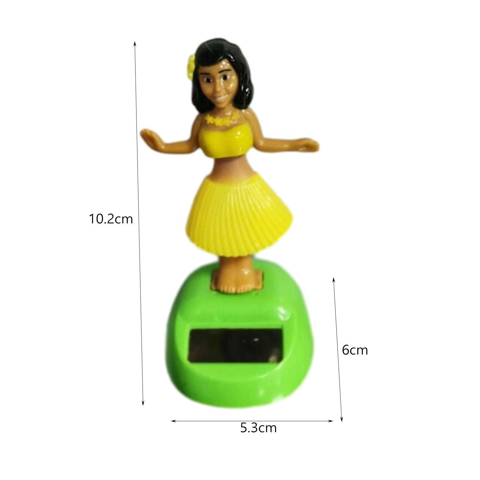 Car Ornament Toy Gift Car Dashboard Decoration for Bookshelves Bedrooms yellow
