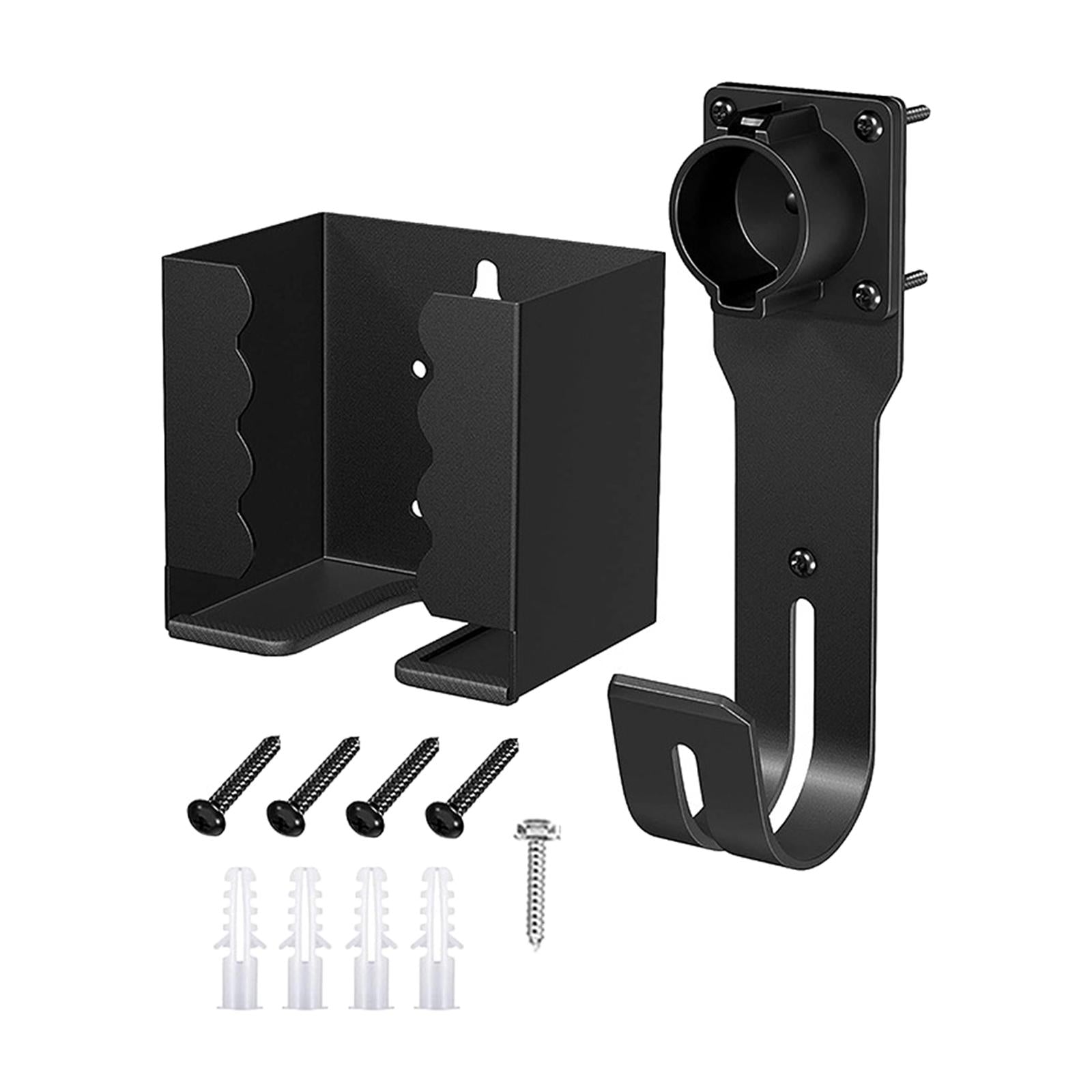 EV Charging Holder Set Waterproof EV Charging Nozzle Holster Dock and J Hook