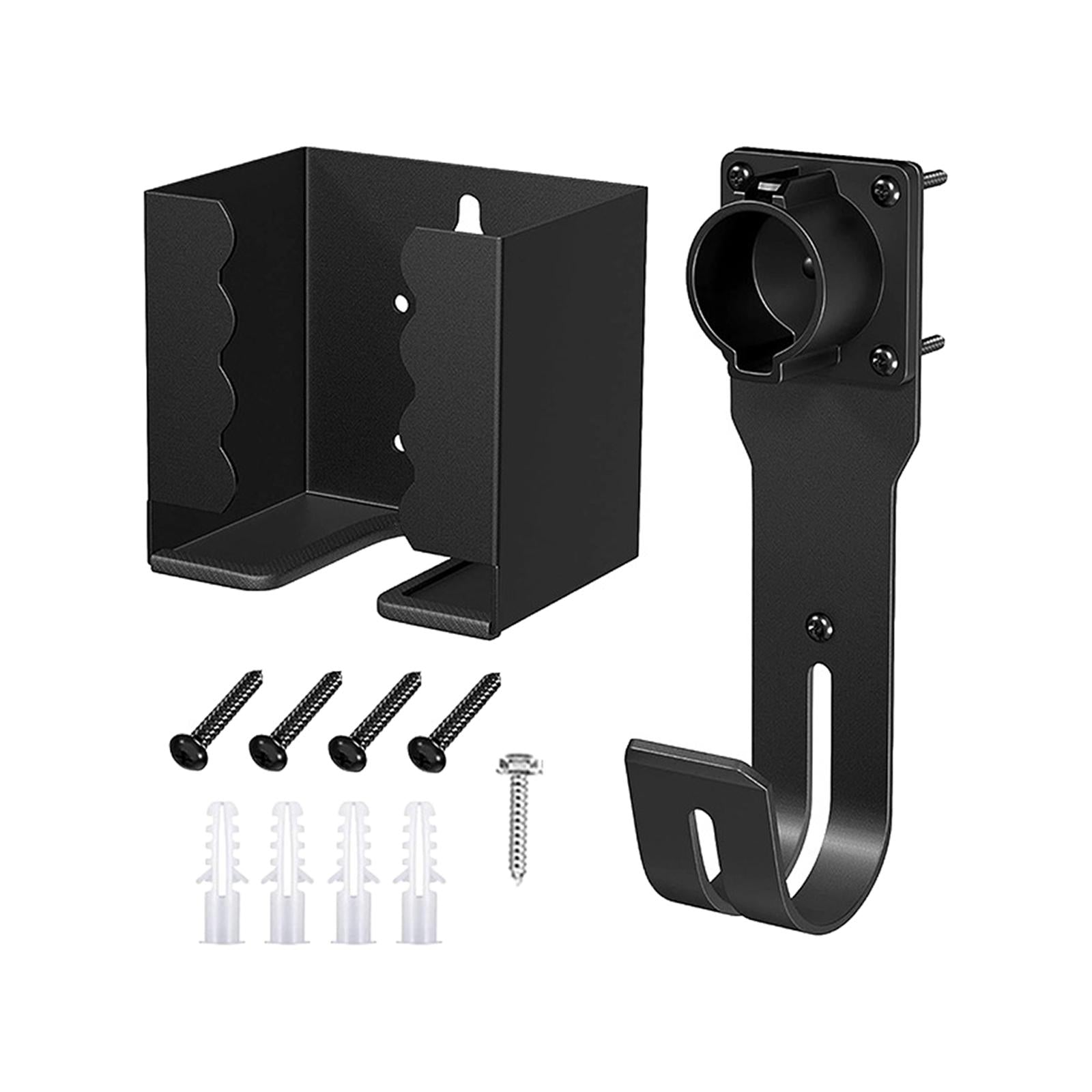 EV Charging Holder Set Waterproof EV Charging Nozzle Holster Dock and J Hook