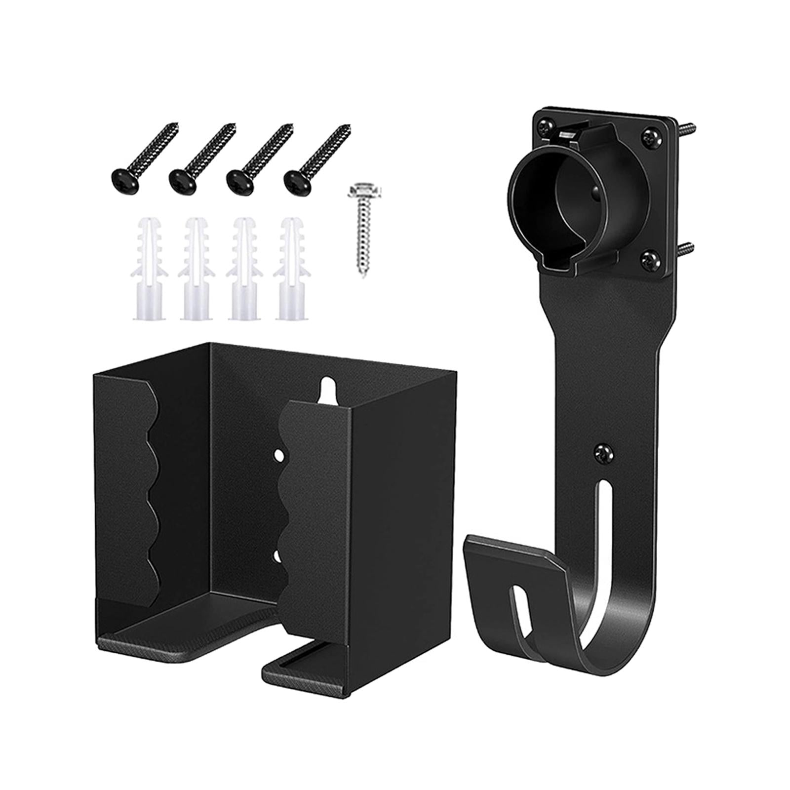 EV Charging Holder Set Waterproof EV Charging Nozzle Holster Dock and J Hook