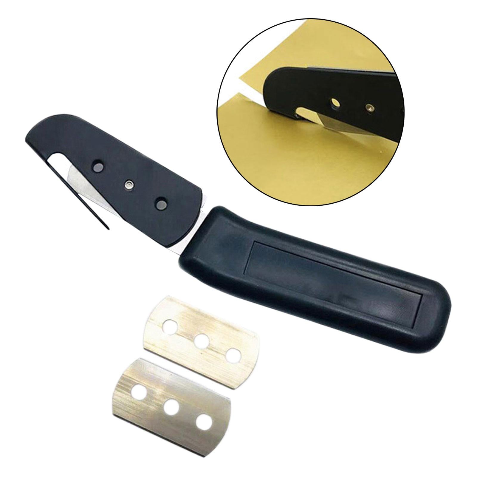 Automotive Vinyl Wrap Cutter with 2 Blade Vinyl Back Paper Slitter Cutter