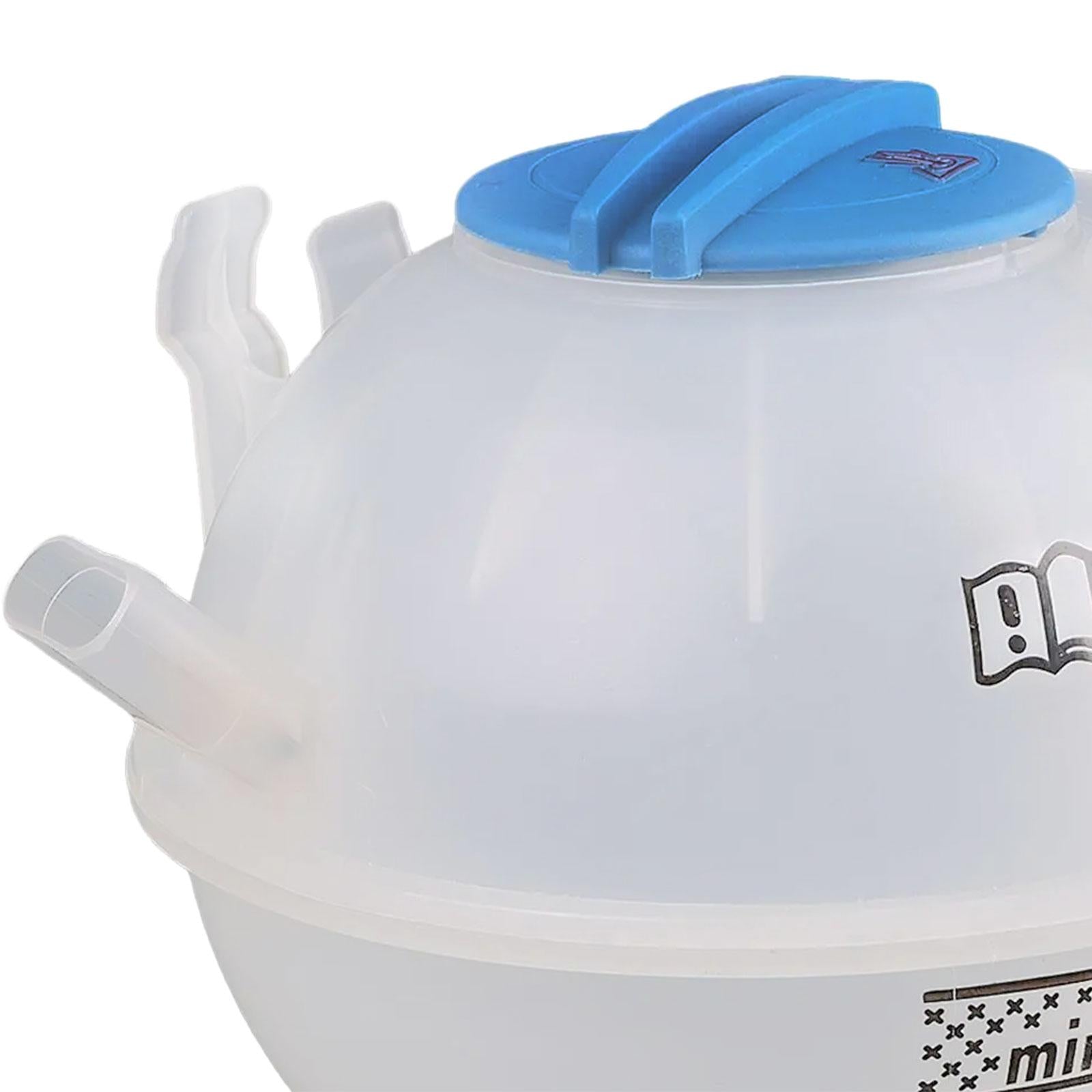 Coolant Radiator Reservoir Tank with Lid for VW Golf Rabbit R32 Durable