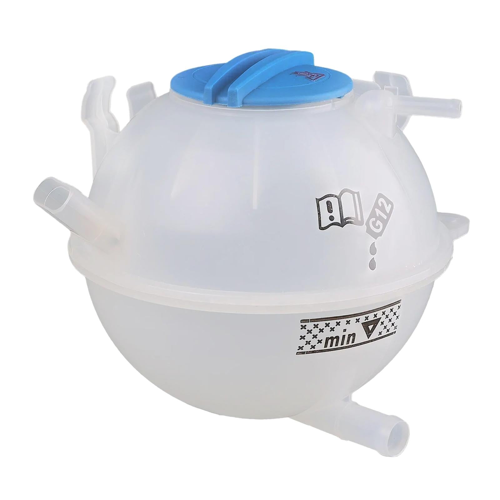 Coolant Radiator Reservoir Tank with Lid for VW Golf Rabbit R32 Durable