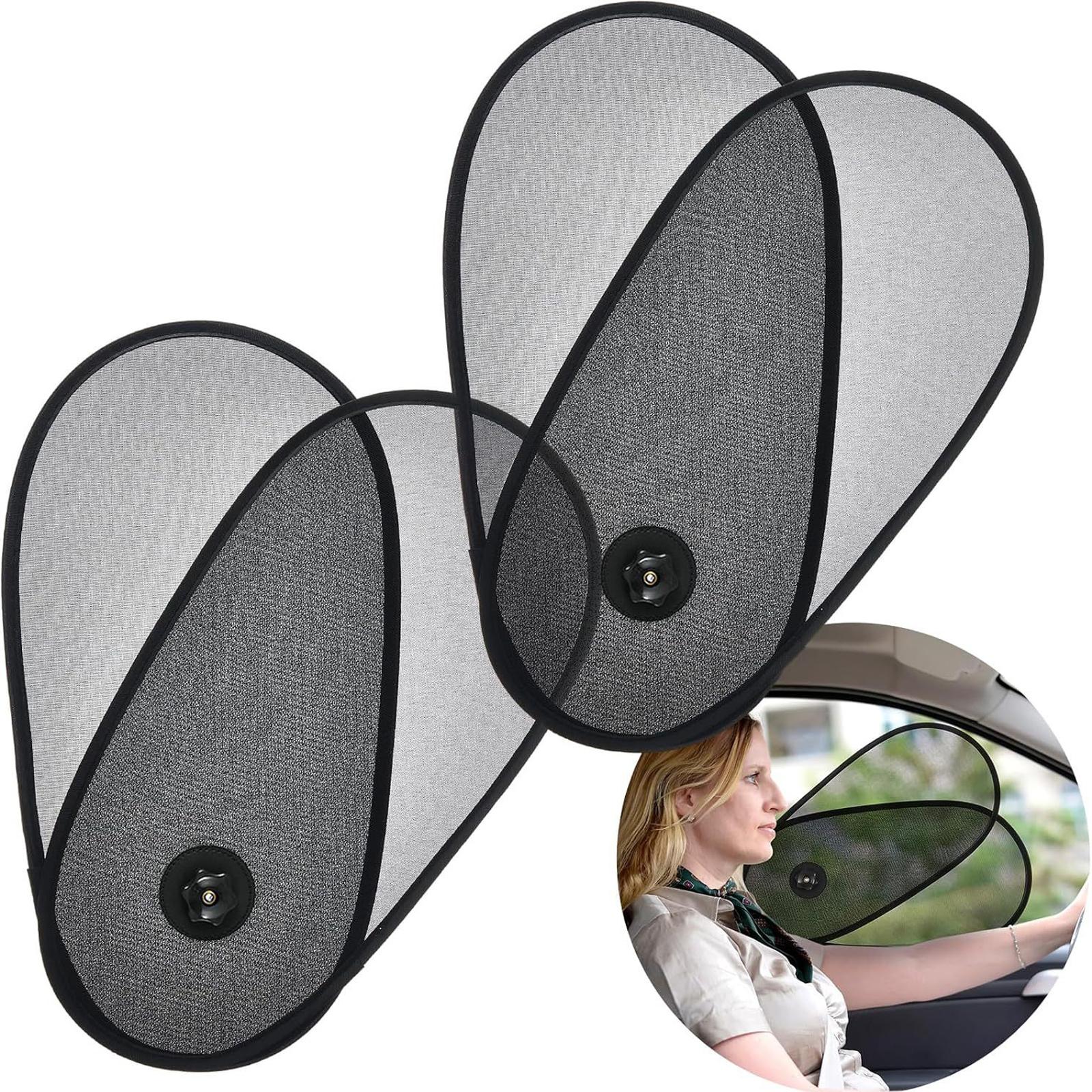 Car Side Window Adjustable Sun Shade Anti Glare Block Car Window Shade