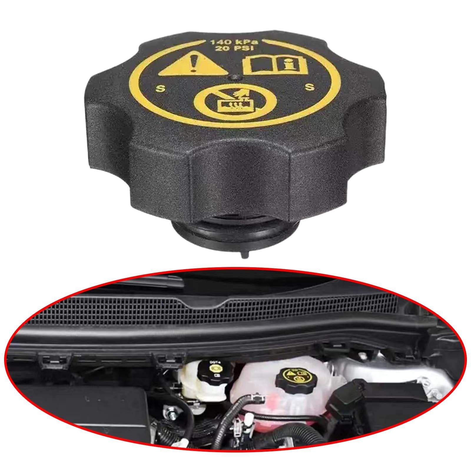 13502353 13598760 1305248 Heat Sink Surge Tank Cap for Opel Accessories