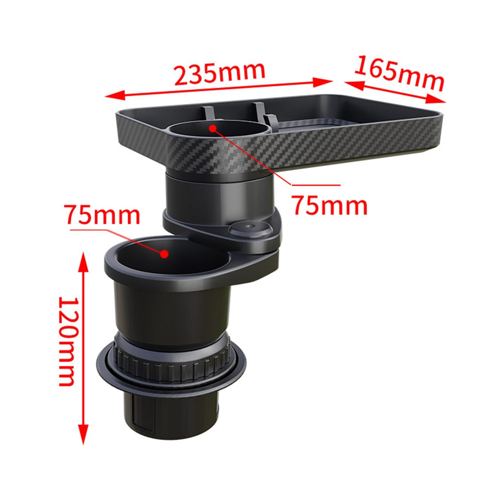 Generic Cup Holder Tray Car Cup Holder Expander for Vehicle Coffee Toys