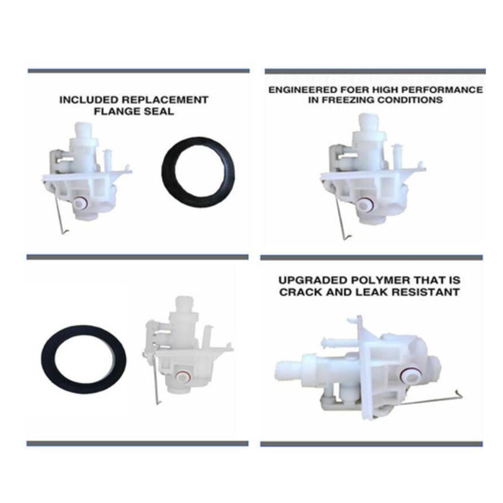 Toilet Water Module Assembly Durable Toilet Water Valve for RV