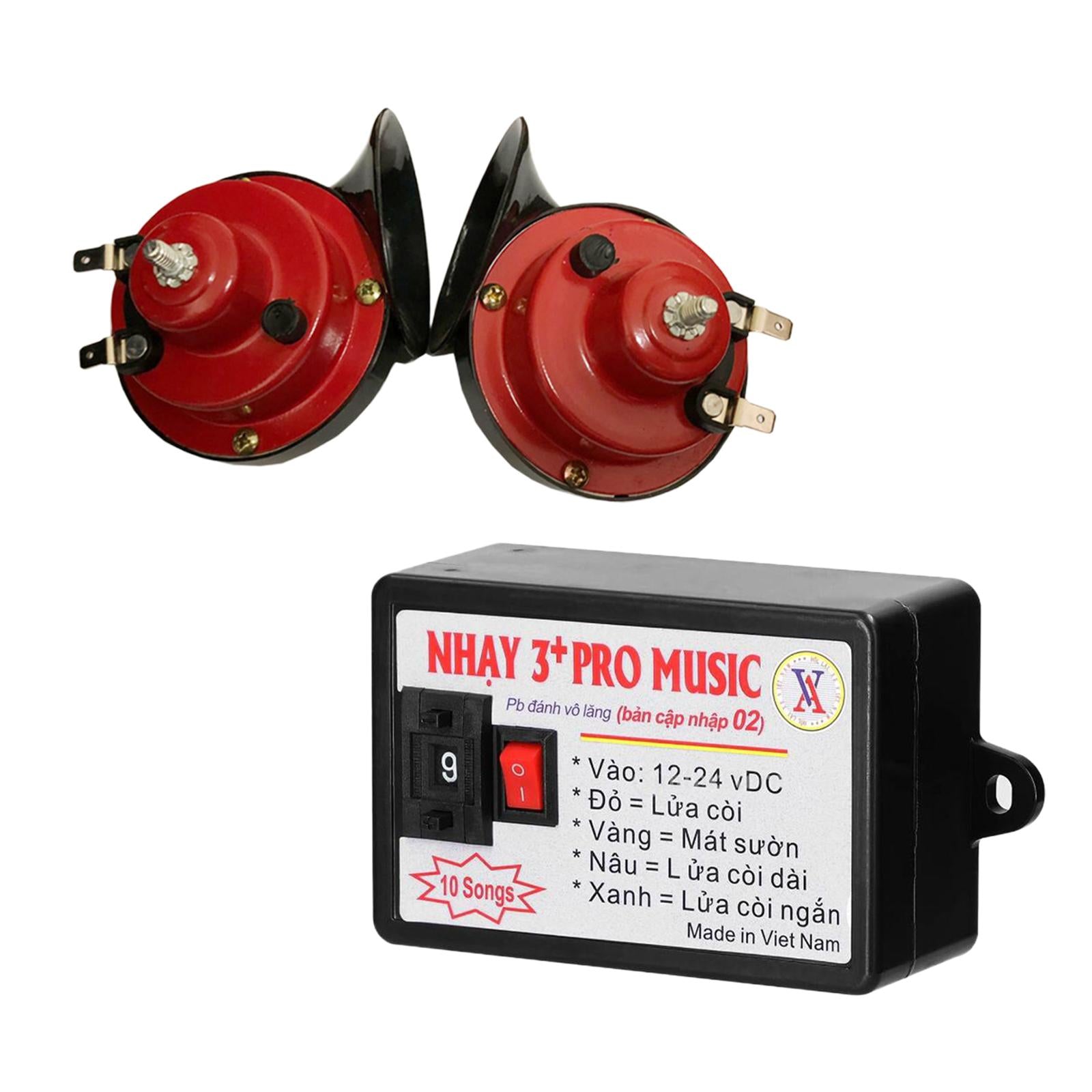 Car Trumpet Controller Electric Trumpet Speaker for Boat Emergency Vehicles
