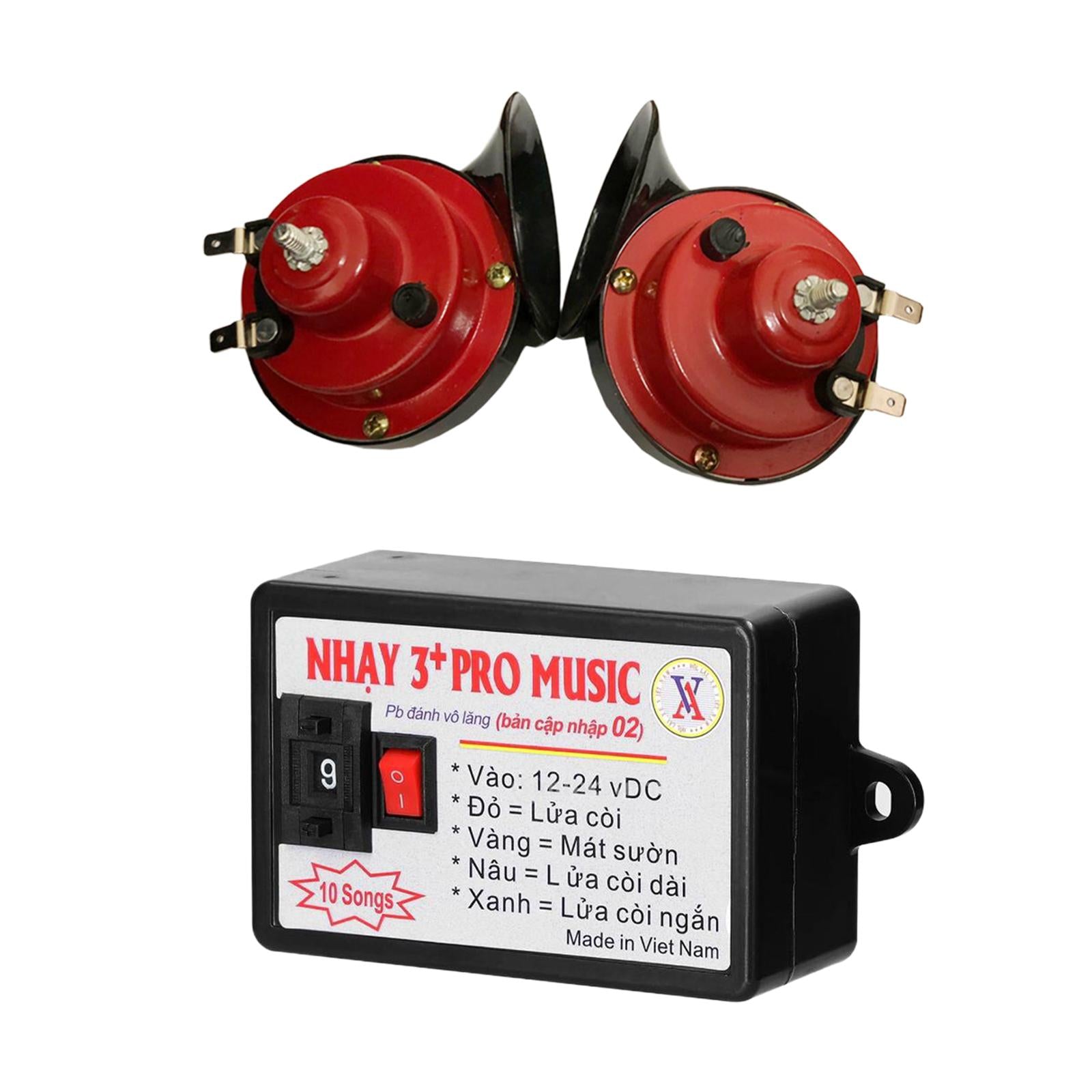 Car Trumpet Controller Electric Trumpet Speaker for Boat Emergency Vehicles