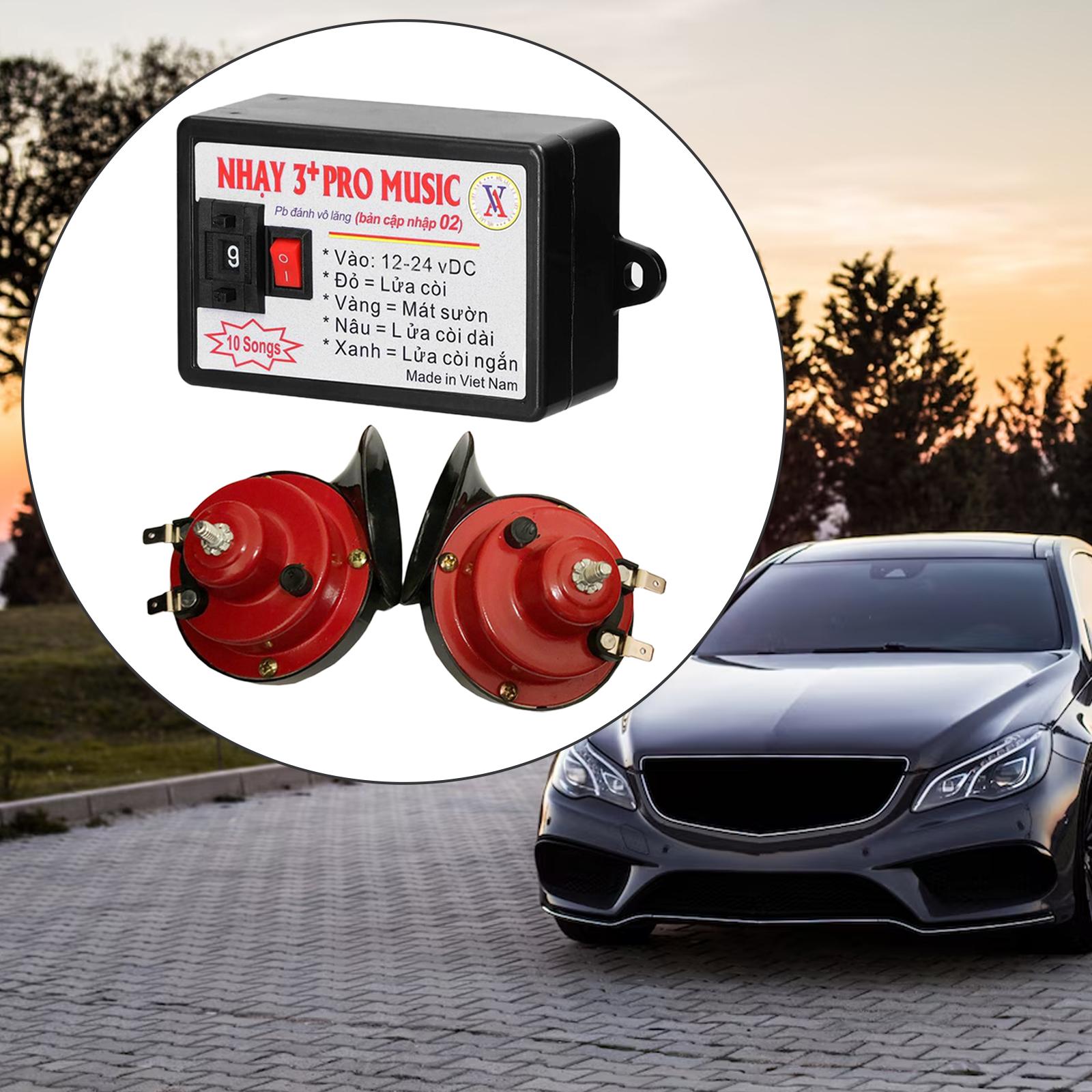 Car Trumpet Controller Electric Trumpet Speaker for Boat Emergency Vehicles