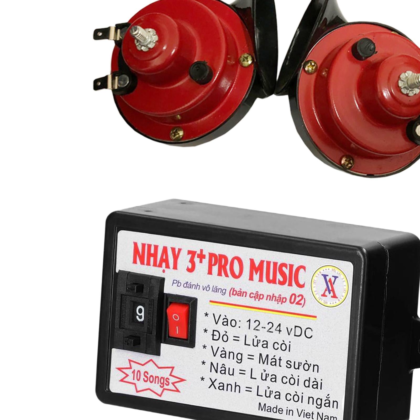 Car Trumpet Controller Electric Trumpet Speaker for Boat Emergency Vehicles