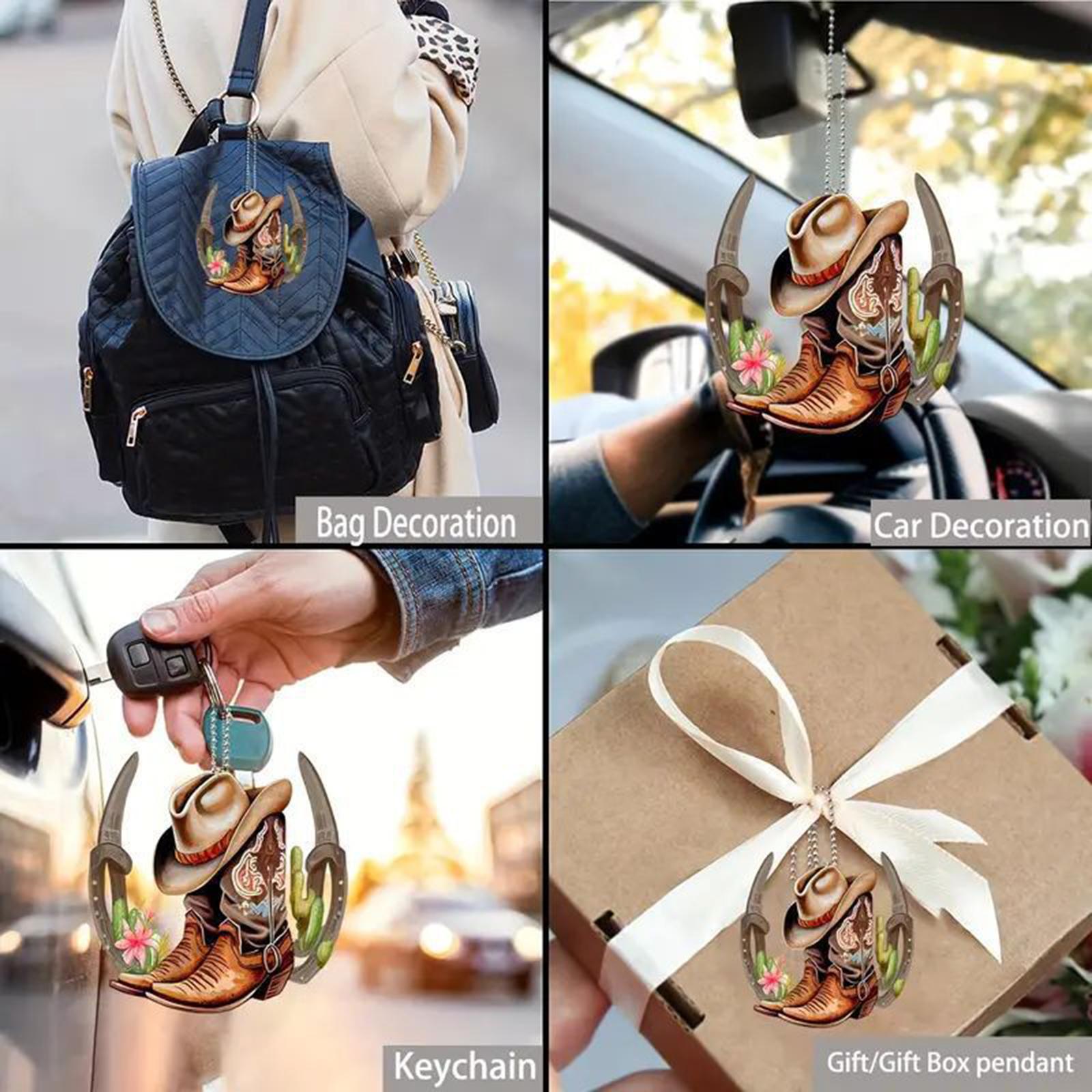 Generic Car Hanging Ornament Universal Gift Auto Interior Dangle Car Pendant