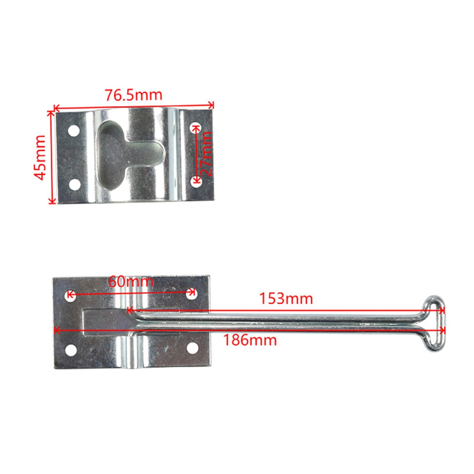 Generic RV Door Holder Catch Metal Entry Door Latch Hardware for Camper