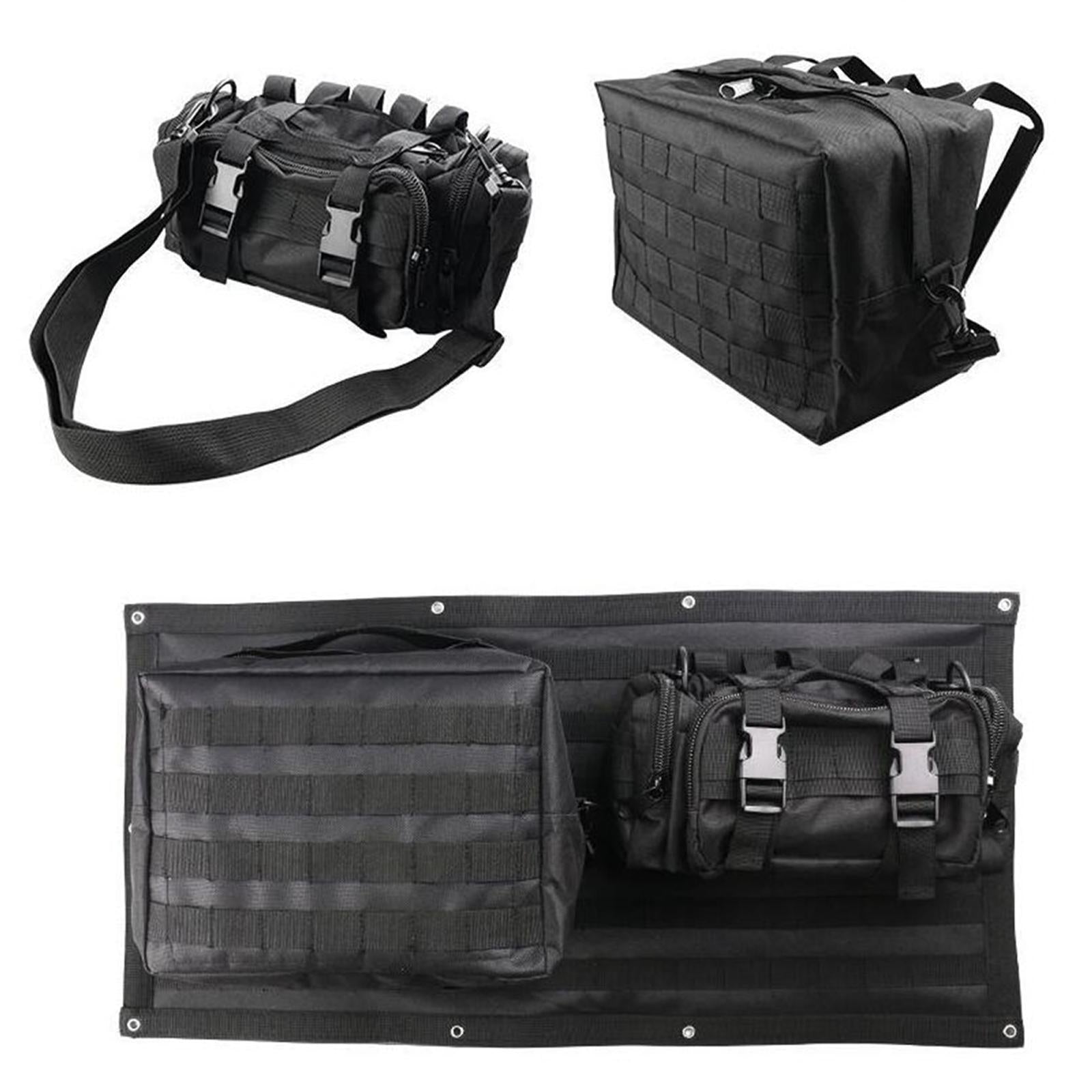 Tailgate Storage Bag Car Trunk Organizer Easy to Use Cargo Organizer Storage