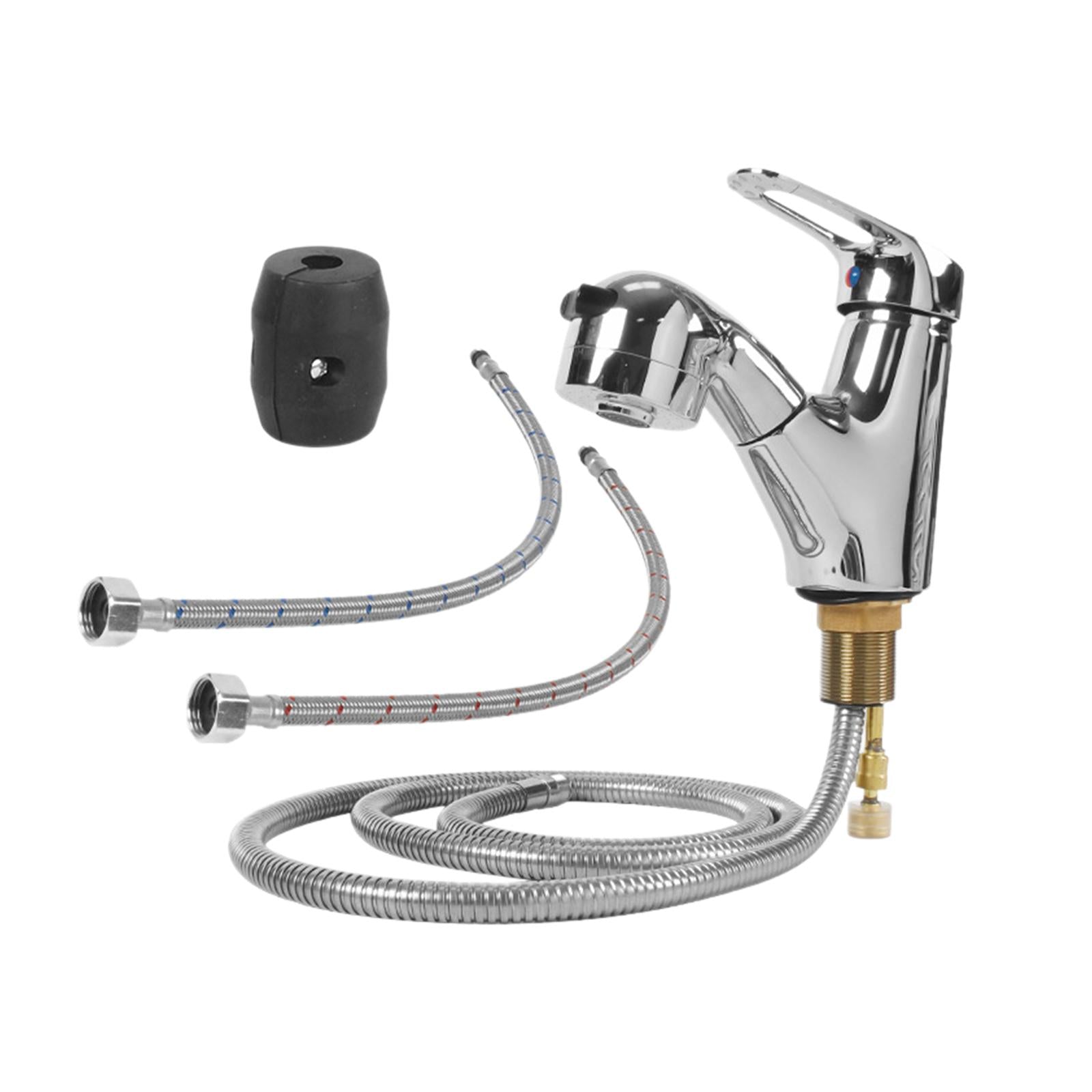 RV Bathroom Faucet Ergonomic Adjustable Water Flow Saving Space Accessory