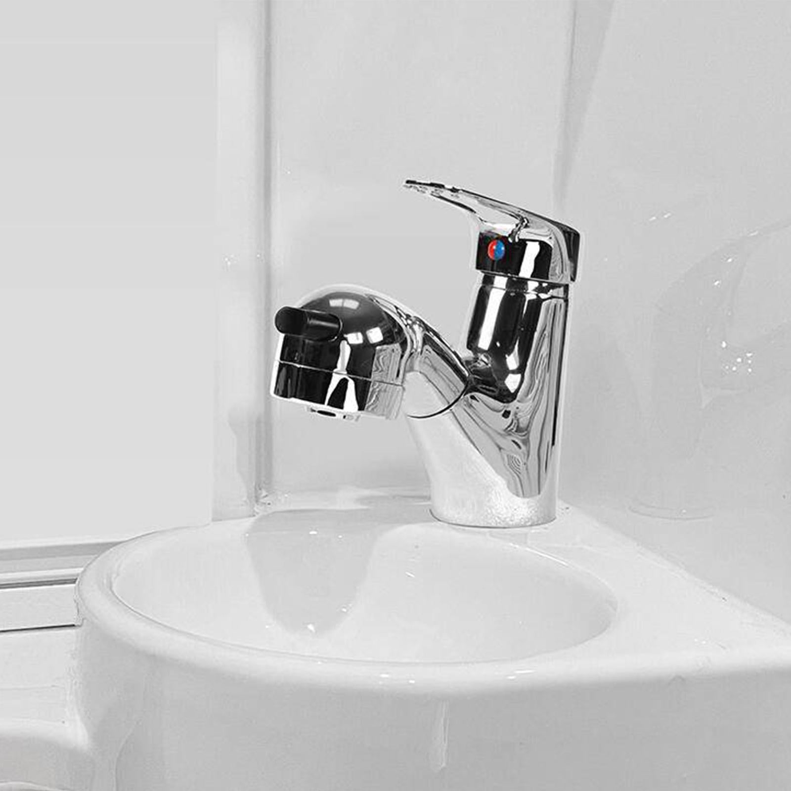 RV Bathroom Faucet Ergonomic Adjustable Water Flow Saving Space Accessory