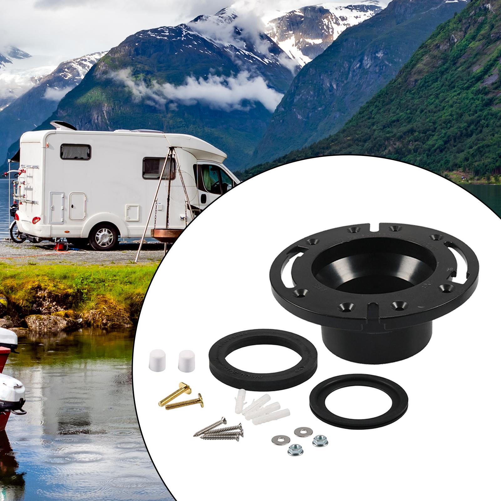RV Toilet Flange Kit Replaces RV Toilet Seal for RV 300 310 320 Toilets