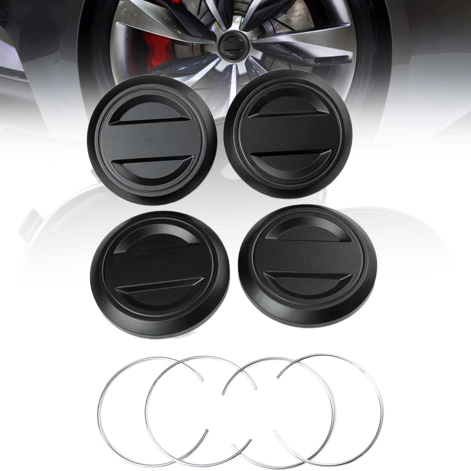 4 Pieces Tire Wheel Hub Cap Center Cover Professional Parts for Polaris