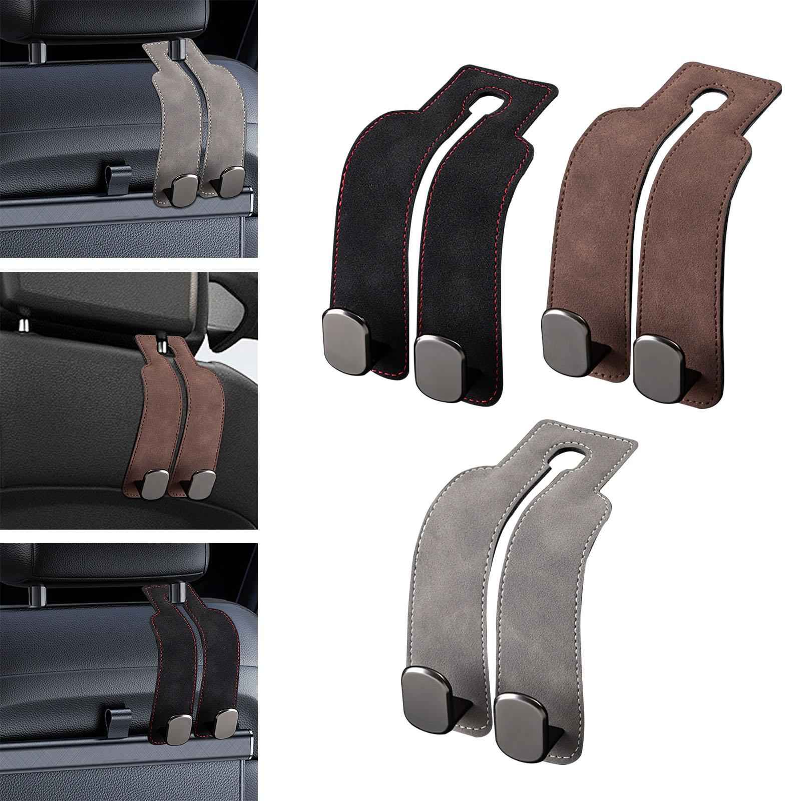 Generic Headrest Hook Car Seat Back Organizer Space Saving Back Seat Hanger Black