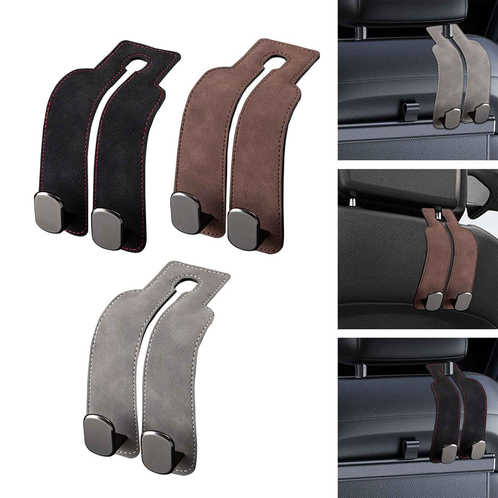 Generic Headrest Hook Car Seat Back Organizer Space Saving Back Seat Hanger Black