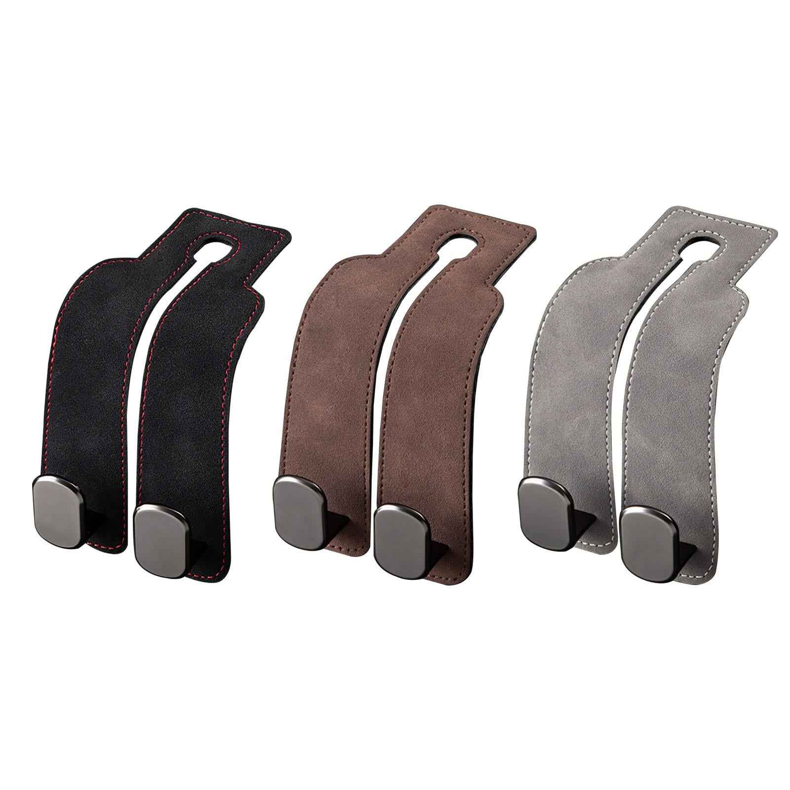 Generic Headrest Hook Car Seat Back Organizer Space Saving Back Seat Hanger Black