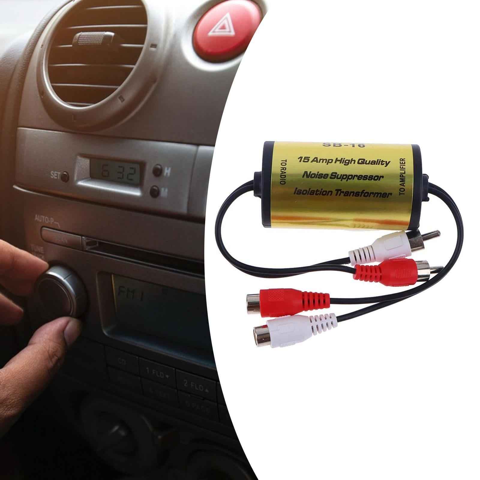 Generic RCA Audio Noise Filter Replaces for Radio Home Stereo Amplifier