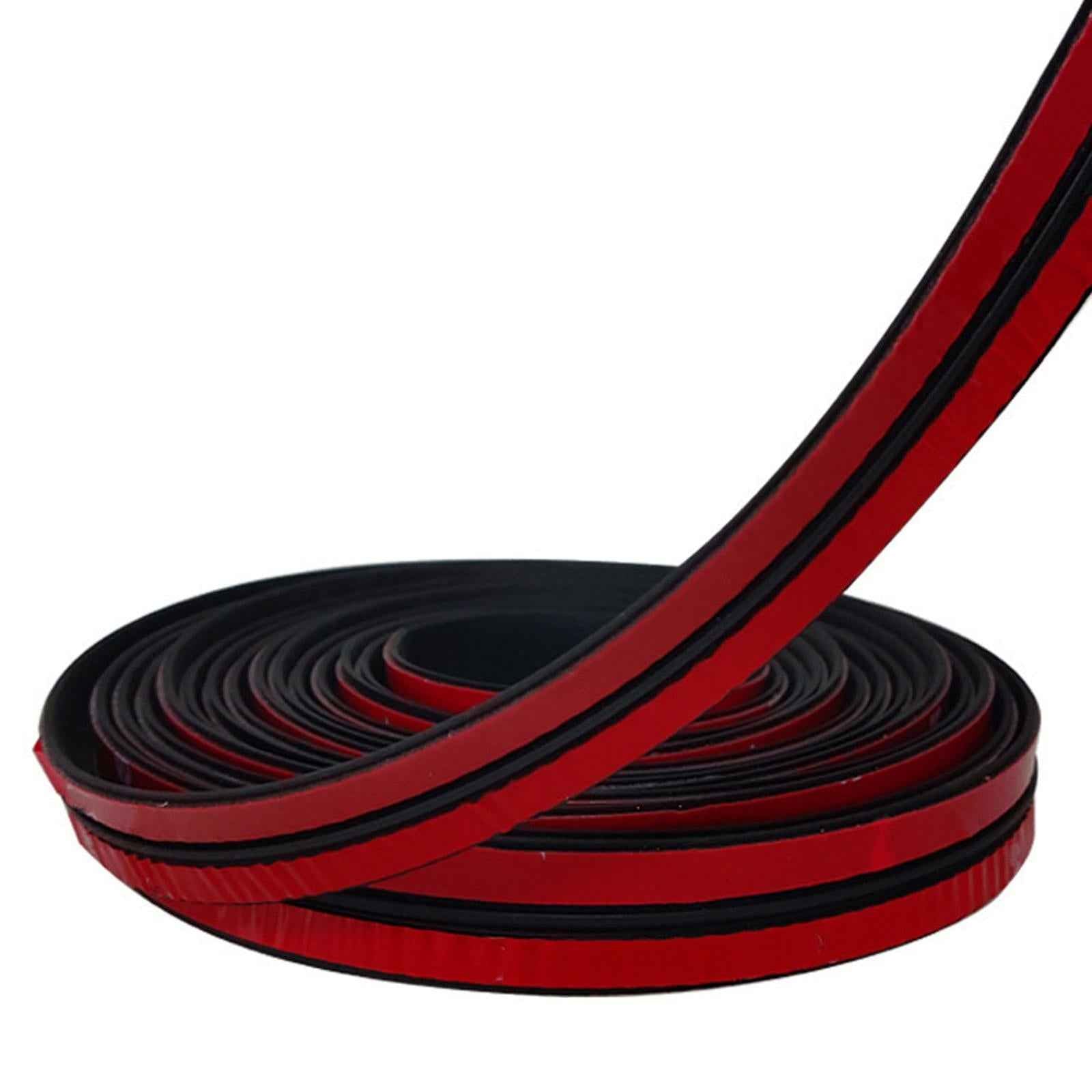 T Shape Rubber Generic Car Sunroof Seal Strip for Front Rear Windshield 19mm 100cm