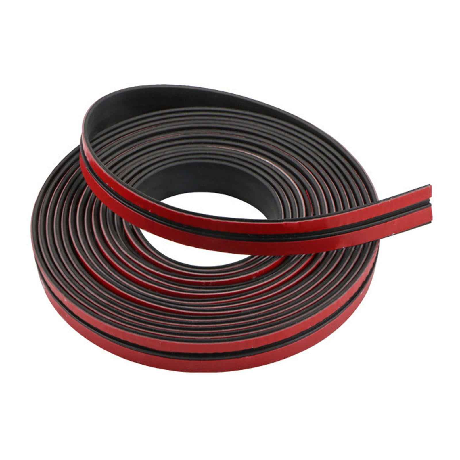 T Shape Rubber Generic Car Sunroof Seal Strip for Front Rear Windshield 19mm 100cm