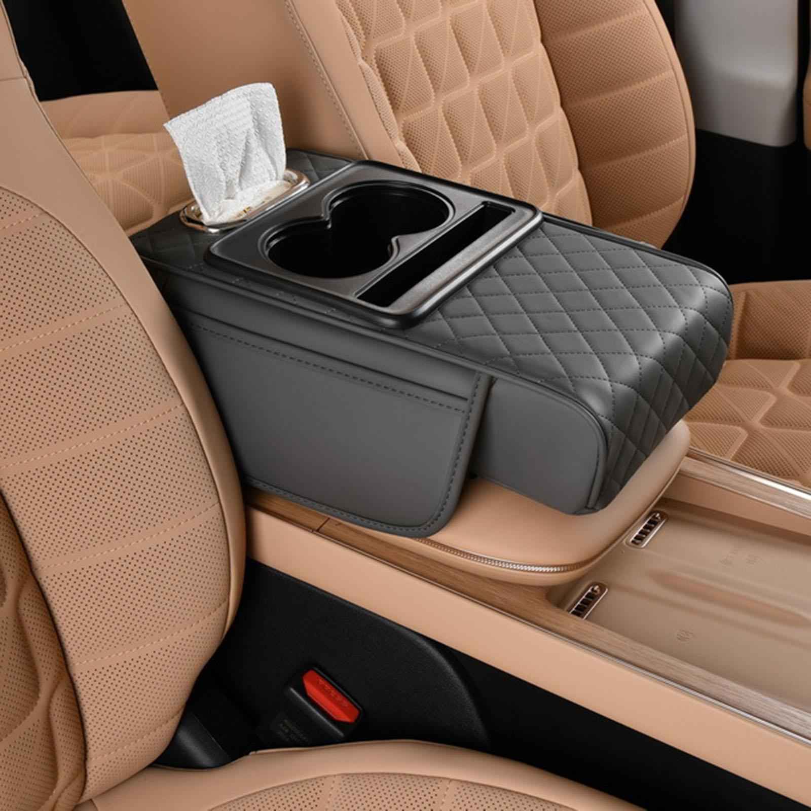 Generic Car Center Console Pad Multipurpose Car Armrest Cushion for Car Style D