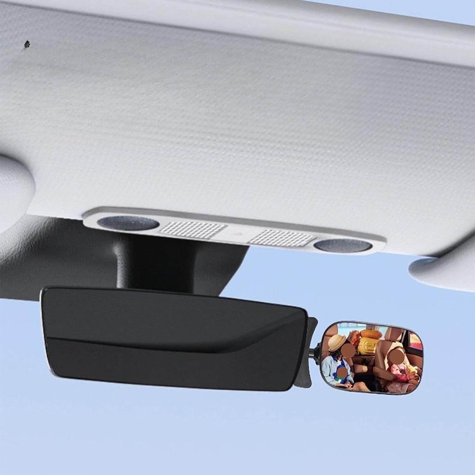 Car Interior Rearview Baby Mirror Universal Rotatable for Truck SUV Van
