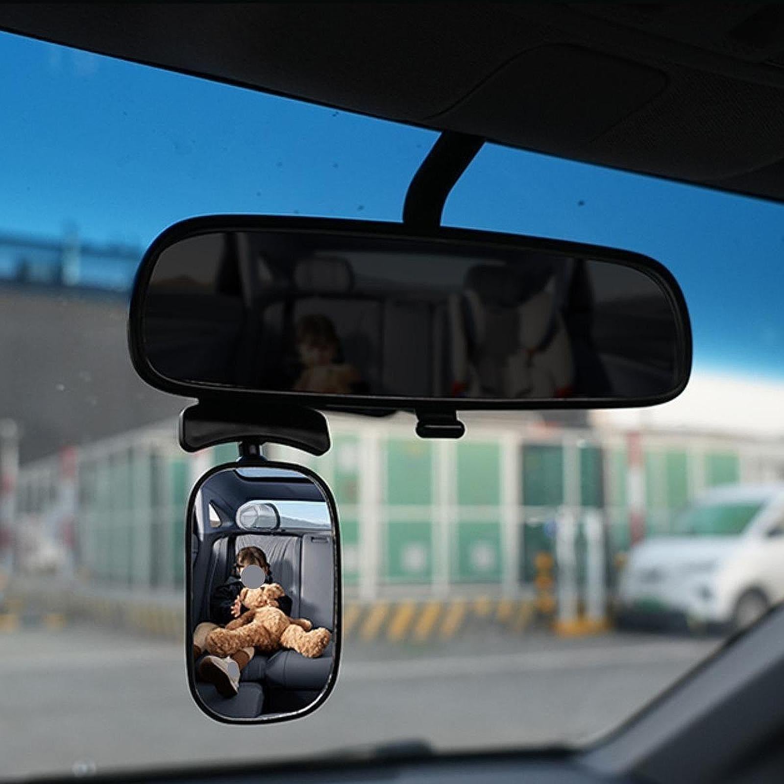 Car Interior Rearview Baby Mirror Universal Rotatable for Truck SUV Van