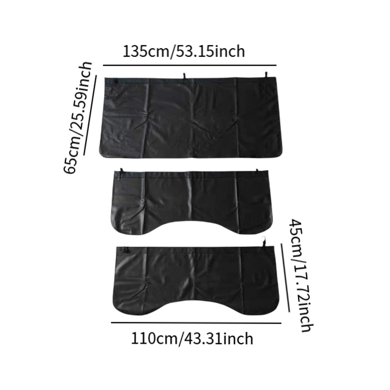 3x Generic Fender Covers Car Fender Protectors for Sedan Automotive SUV