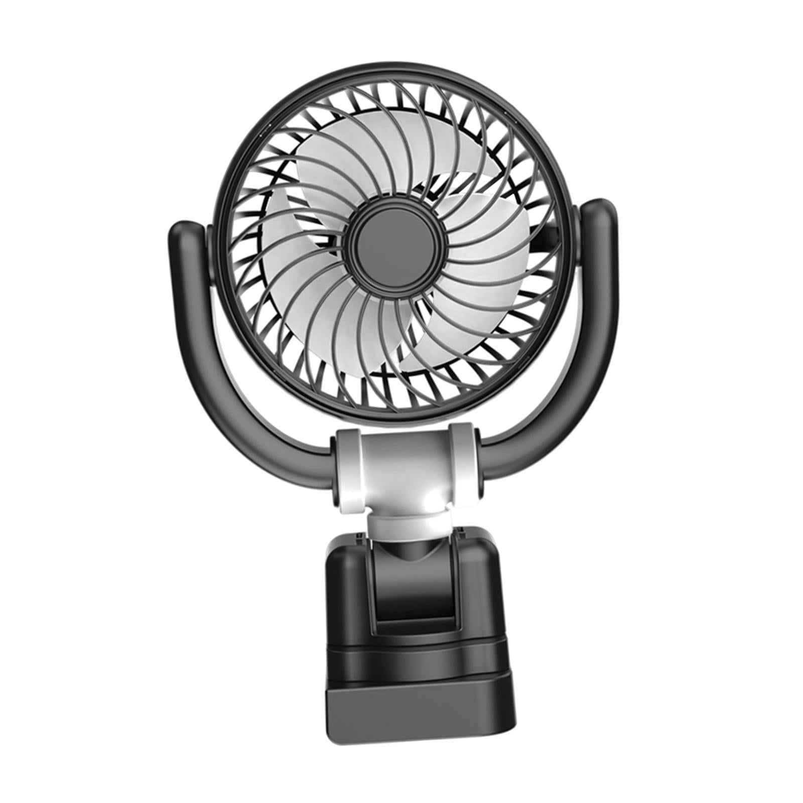 Car Fan USB Accessory 3 Level Speed Compact Vehicle Car Electric Cooling Fan
