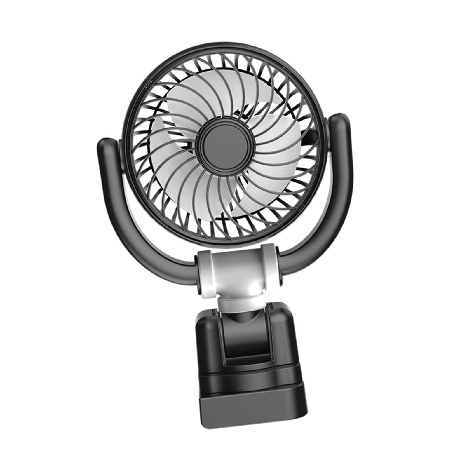Car Fan USB Accessory 3 Level Speed Compact Vehicle Car Electric Cooling Fan