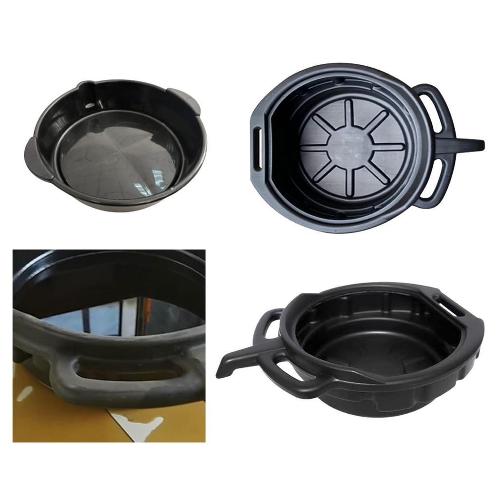 Oil Change Drain Pan Cleaning for Cars and Motorcycles Auto Repair Tool 6L