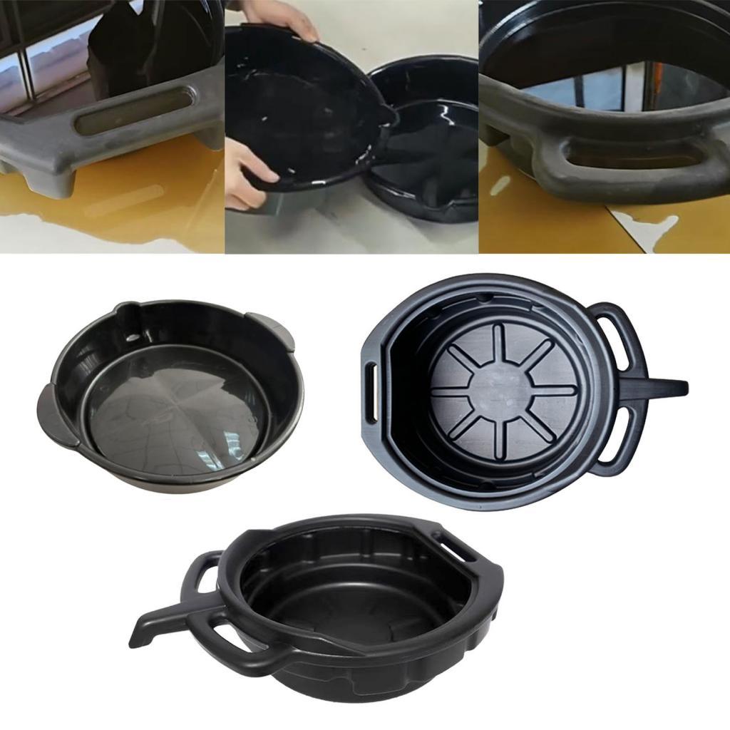 Oil Change Drain Pan Cleaning for Cars and Motorcycles Auto Repair Tool 6L