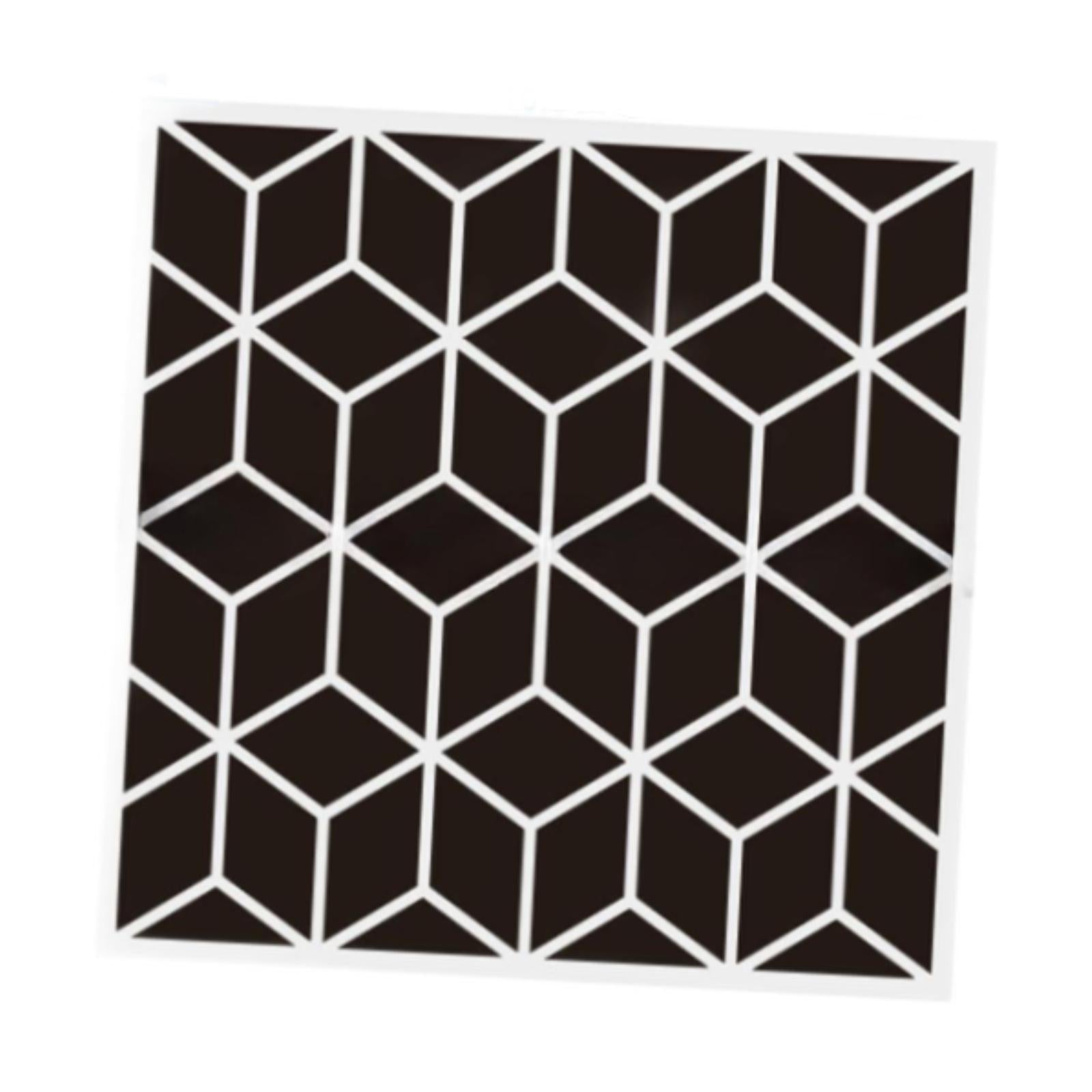 Motorcycle Helmet Sticker for Cycling at Night Lightweight Black Decals