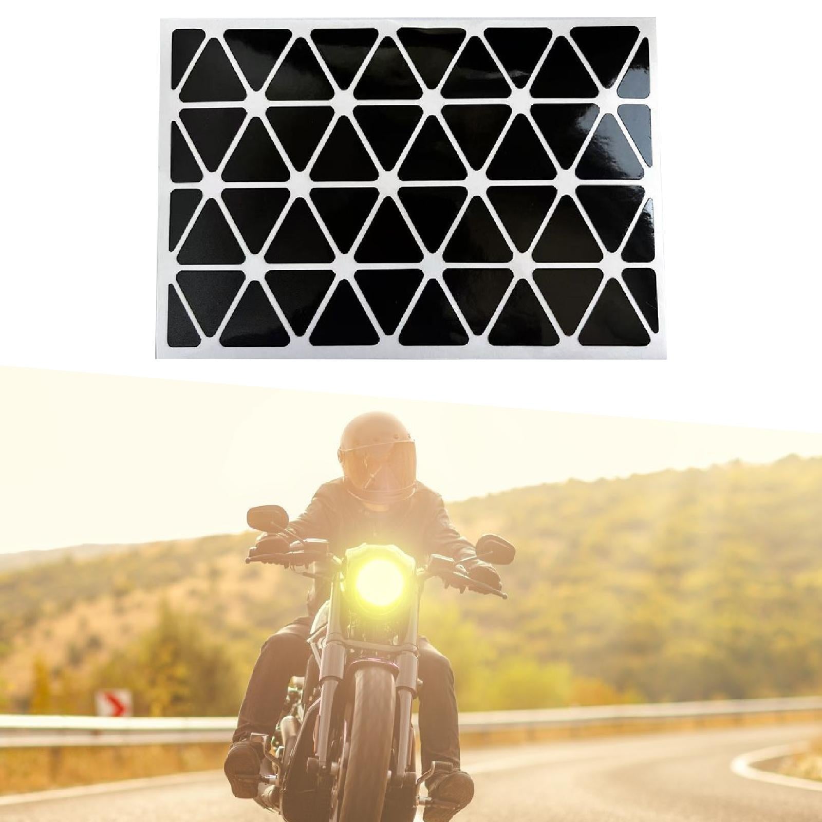 Generic Bike Motorcycle Reflective Sticker Decoration for Laptop Helmet