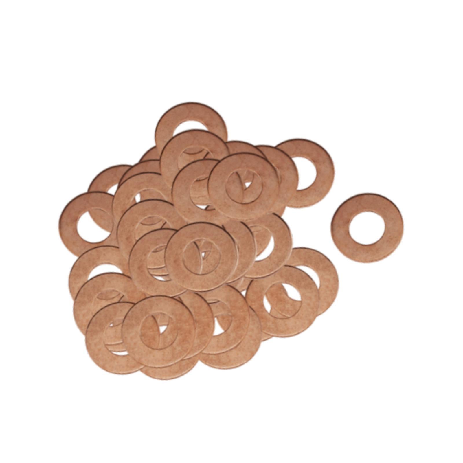 100Pcs Round Washers Spot Welding Machine Auto Consumables Dent Puller Rings