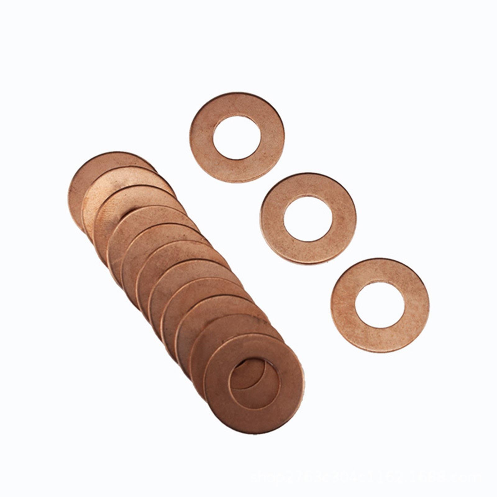 100Pcs Round Washers Spot Welding Machine Auto Consumables Dent Puller Rings